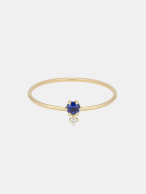 Duo Sapphire Ring