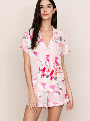 Beauty Rest Floral Pajama Set