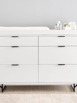 Ellis 6-drawer Changing Table - White