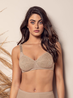 Wireless Comfy Control Bra In Lace