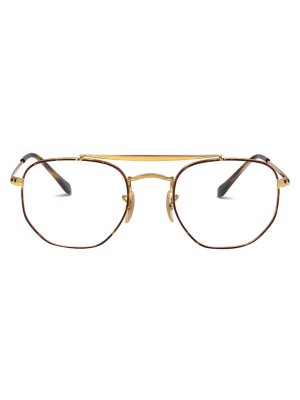 Ray-ban Geometric Frame Glasses