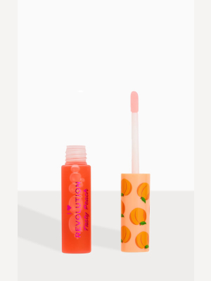 I Heart Revolution Tasty Peach Lip Oil Sweet Peach