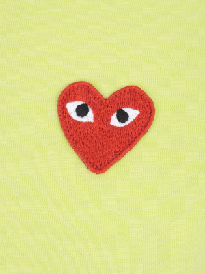 Comme Des Garçons Play Heart Patch T-shirt