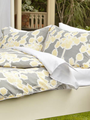 Spring Yellow Ashbury Duvet Cover