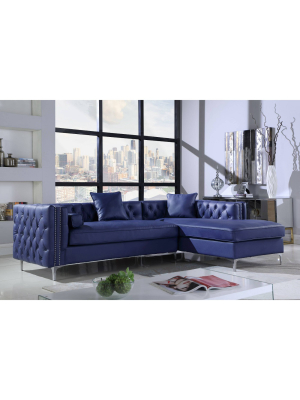 Monet Right Facing Sectional Sofa - Chic Home