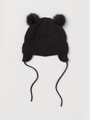 Fleece-lined Hat