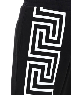 Versace Greca Motif Print Sweatpants