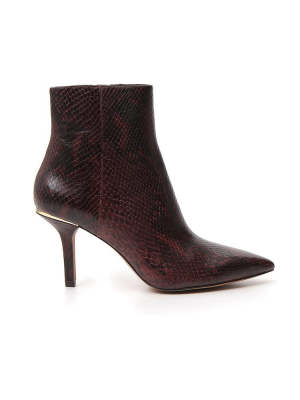 Michael Michael Kors Embossed Zip-up Booties