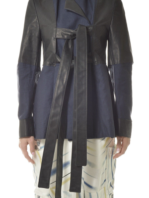 Ambush Panelled Tie-fastened Jacket