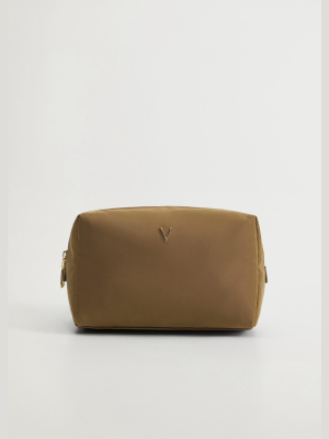 Zipped Cosmetic Bag