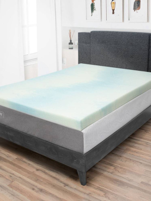 Eluxury 3.0'' Gel Memory Foam Mattress Topper