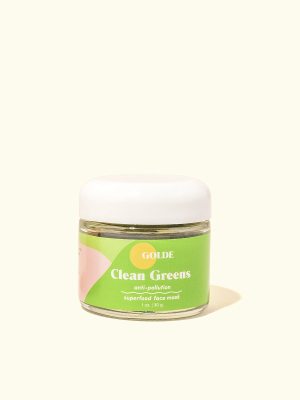 Golde Beauty Clean Greens Anti-pollution Face Mask
