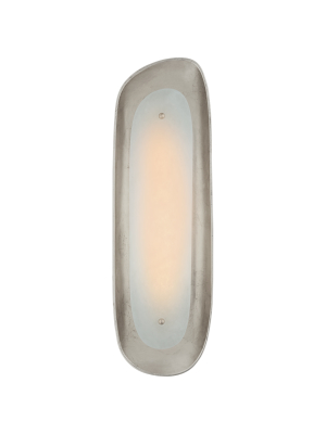 Samos Tall Sculpted Sconce In Various Colors