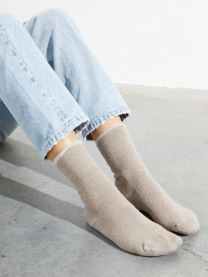 Wool Hoodie Crew Socks