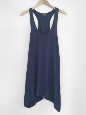 Cobalt Blue Flowy Tank Dress