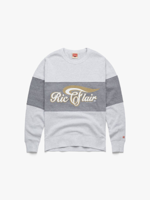 Ric Flair Script Stripe Crewneck