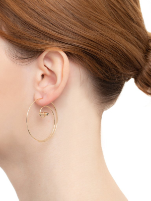 Coil Earring - 42mm