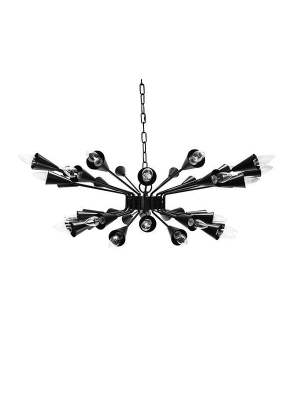 Volanti Chandelier Black