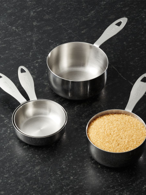 Stainless Steel Odd Size Measuring Cups, Set Of 4