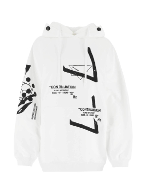 Prada Graphic Print Hoodie