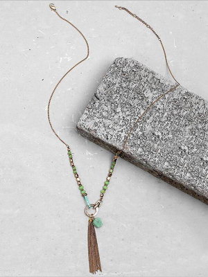 Boho Long Tassel Necklace