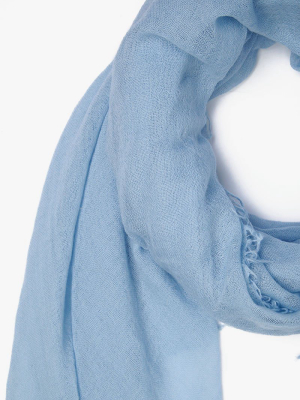 Simply Blue Cashmere And Silk Scarf