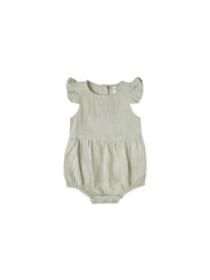 Rylee + Cru Amelia Romper - Sage