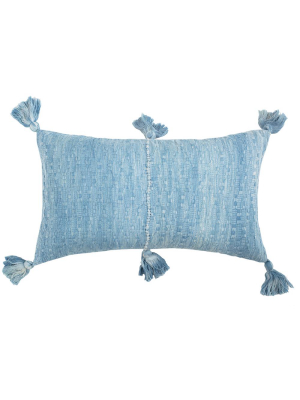 Archive New York Antigua Pillow - Ocean Tie Dye