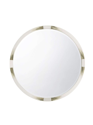 Cutting Edge Mirror (round, Longhorn White)