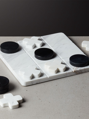 Marble Tic Tac Toe Set