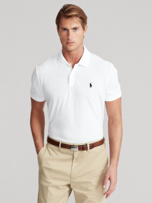 Custom Slim Stretch Mesh Polo