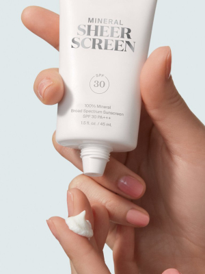 Mineral Sheerscreen Spf 30 Pa+++