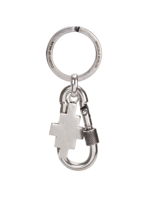 Marcelo Burlon County Of Milan Logo Pendant Keychain