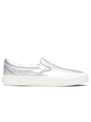 Vans Vault Women's Classic Slip-on Vlt Lx - Silver