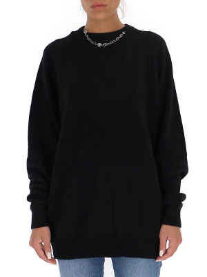 Givenchy Chain Collar Knit Sweater