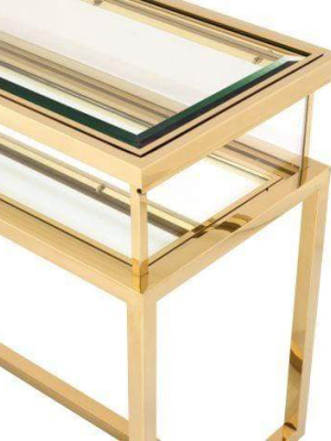 Eichholtz Harvey Console Table - Gold