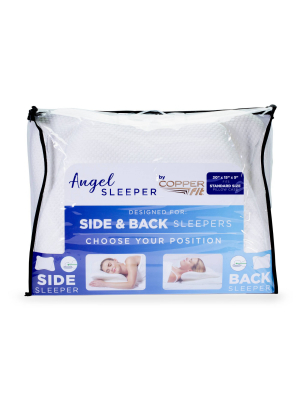 As Seen On Tv Copper Fit Angel Sleeper Standard Pillow