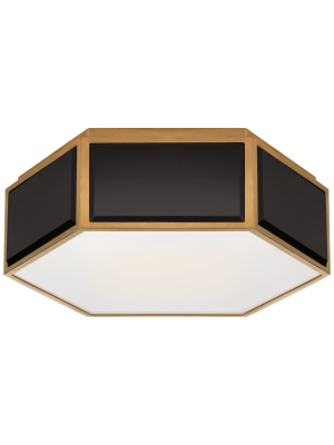 Bradford Small Hexagonal Flush Mount