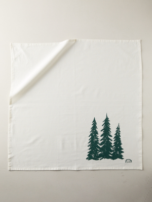 Turkish Cotton Tea Towel, Evergreens