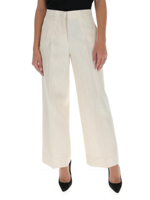 Jil Sander Cropped Wide Leg Trousers