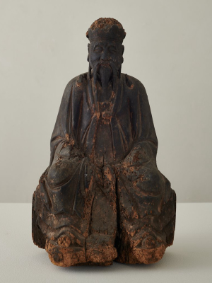 Chinese Wood Carved Immortal