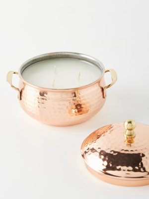 Simmered Cider Copper Mug Candle