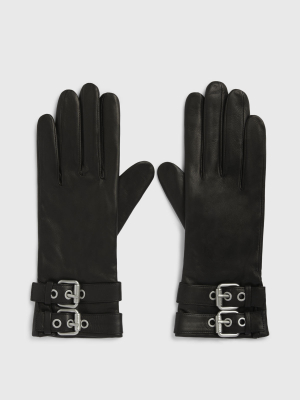 Oren Leather Zip Gloves Oren Leather Zip Gloves