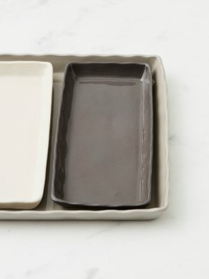 Stoneware Tray Collection