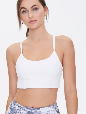 Active Caged-back Cropped Cami