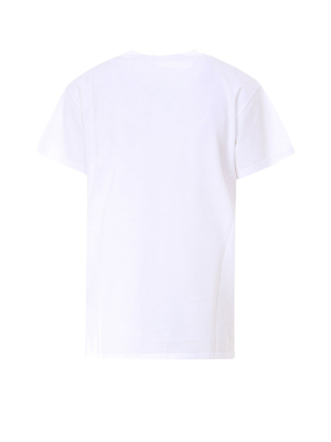 Maison Margiela Distorted Logo Print T-shirt