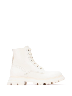 Alexander Mcqueen Wander Combat Boots