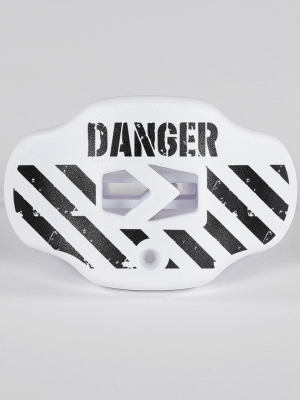 Danger White Football Mouthguard