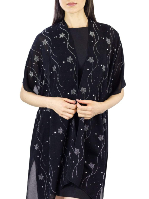 Stones And Studs Falling Star Kimono