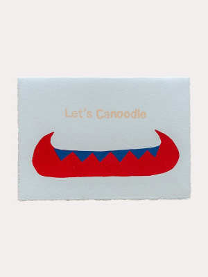 Gold Teeth Brooklyn Let's Canoodle Card